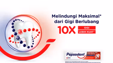 Cegah gigi berlubang, untuk hidup sehat.